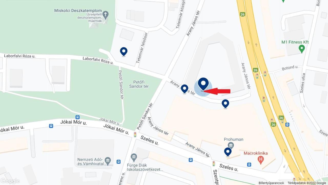 Aj - Ter Apartman Miszkolc Zewnętrze zdjęcie